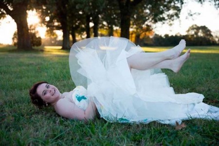 ¡Mira lo que esta novia hizo después de que su prometido cancelara la boda!