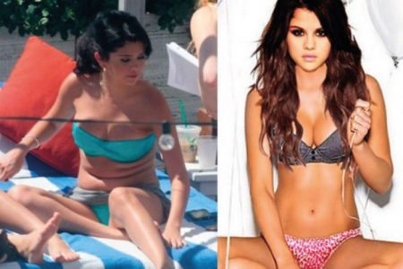 Las famosas con y sin photoshop ¡No lo puedo creer!