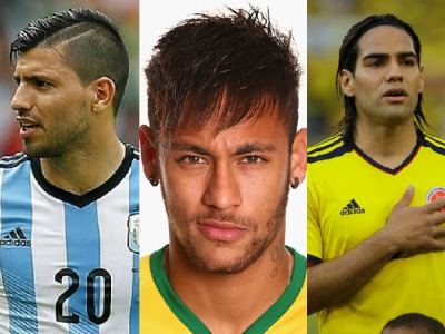 Los 10 peinados más famosos de los futbolistas latinoamericanos