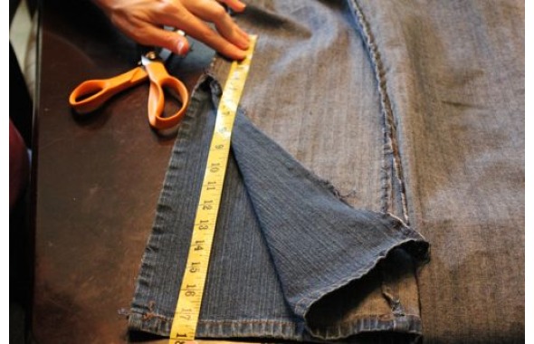 Pantalón abierto