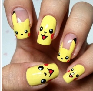 20 diseños de uñas para chicas aficionadas a Pokémon
