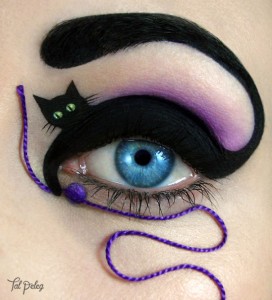 25 hermosas obras de arte hechas sobre los ojos