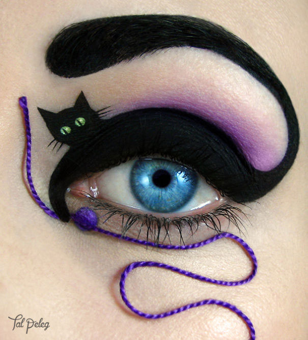 25 hermosas obras de arte hechas sobre los ojos