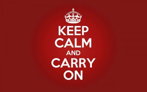 Los verdaderos orígenes del póster “Keep Calm and Carry On”