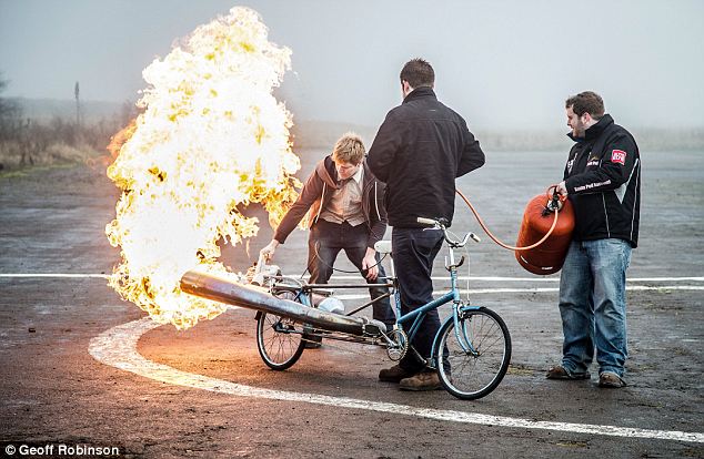 bicicleta fuego