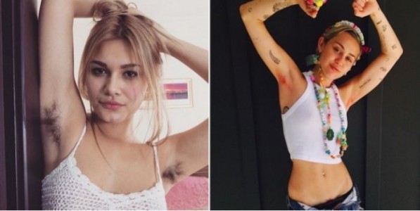 Vello en las axilas… la nueva tendencia femenina que nadie entiende
