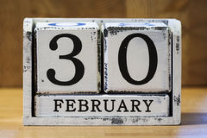 30 de febrero