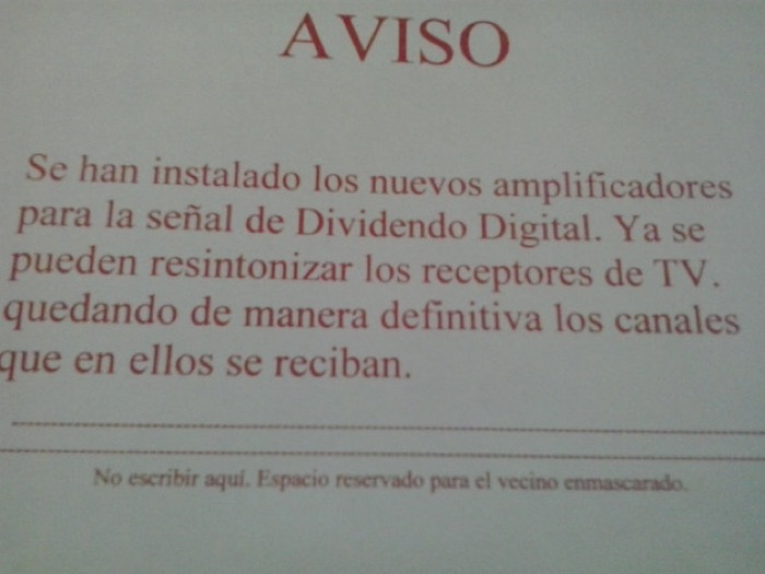 aviso