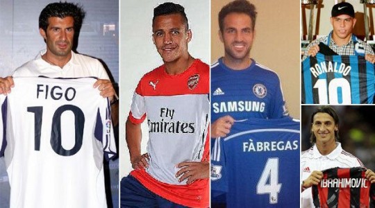 Los 30 mayores traidores del mundo del fútbol