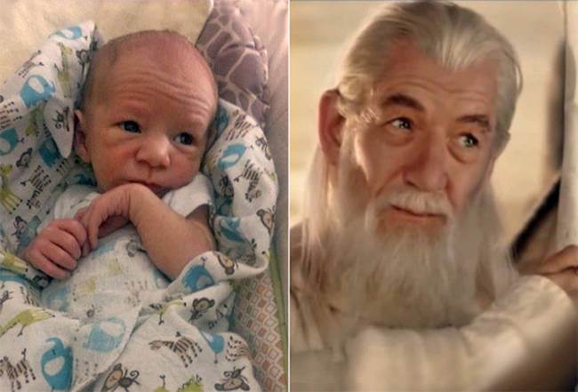 10 adorables bebés que son dobles perfectos de celebridades adultas