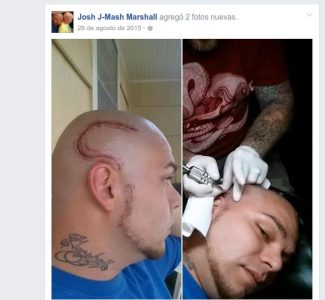 padre se hace tatuaje como cicatriz 3