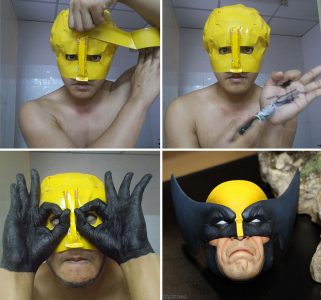 ¡Increíble! Este cosplayer se puede transformar en cualquier personaje usando artículos que se consiguen en el hogar