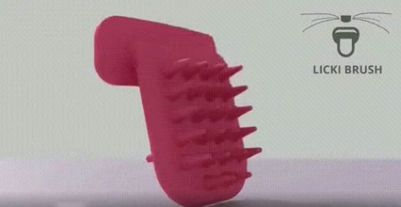 ¡Increíble! Conoce el nuevo cepillo que te permite lamer a tu gato