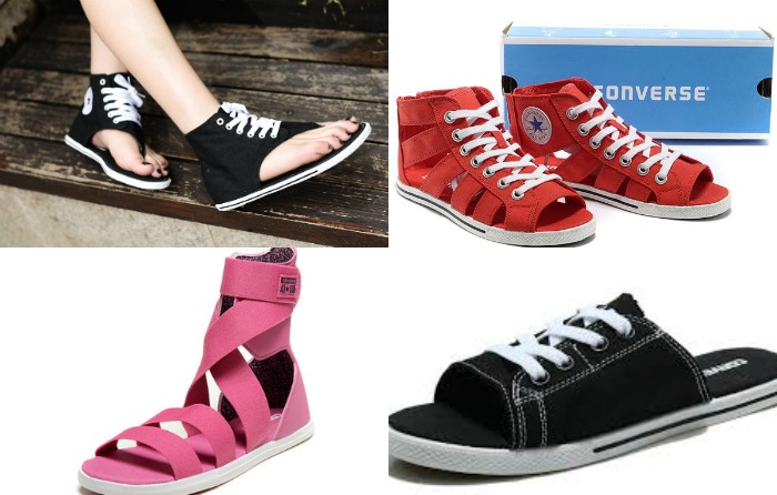 converse sandalias