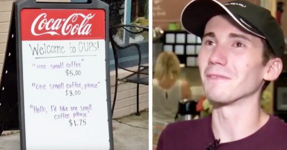 Mira qué hizo el dueño de este café para evitar a clientes groseros