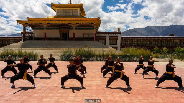 monjas kun fu de nepal