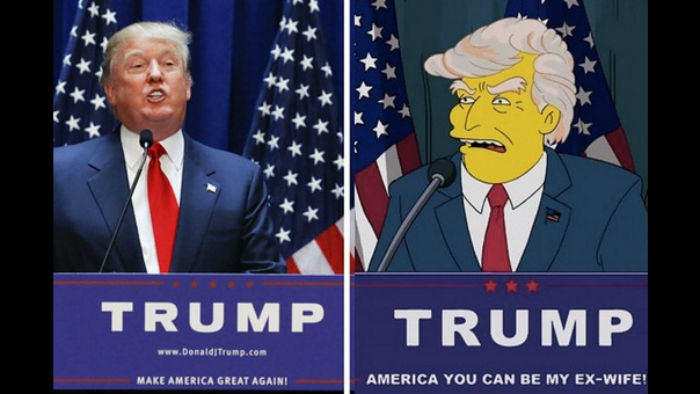 Trump Presidente y otras acertadas predicciones de Los Simpsons