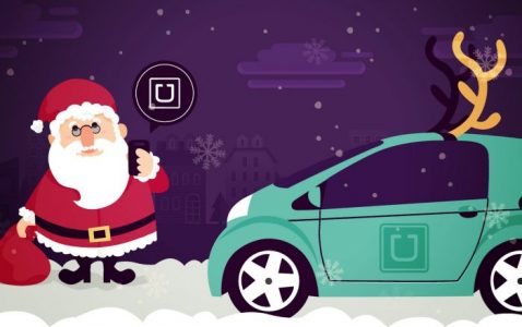 ¡Esta navidad recibe gratis tu regalo con UberSANTA! ¡Solamente HOY!