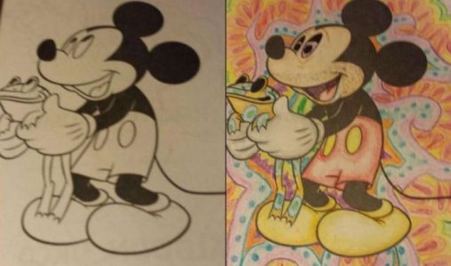 24 dibujos para colorear que fueron cambiados por mentes perversas