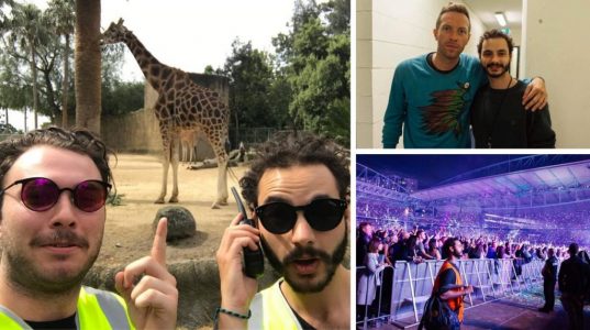 Conoce a estos dos amigos que tuvieron entradas gratis por usar chalecos reflectantes