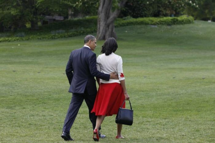 michelle y barack