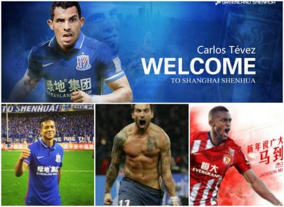 Los 10 futbolistas más famosos que juegan en China y sus salarios