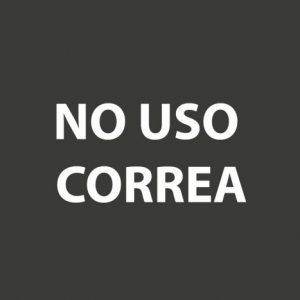 No uso correa