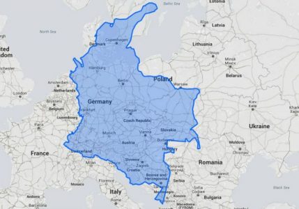 ¿Qué tan grande es Colombia en comparación con otros países del mundo?
