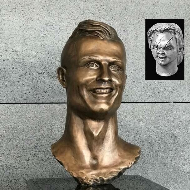 memes busto Cristiano Ronaldo 1