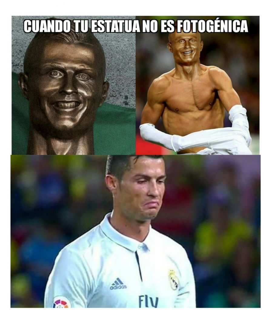 memes busto Cristiano Ronaldo 10