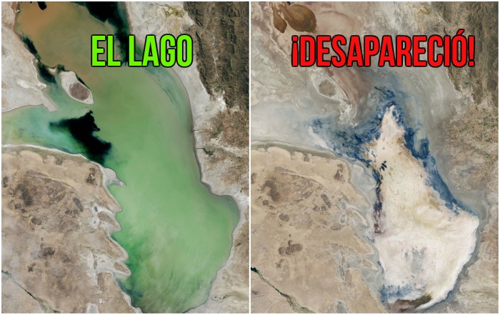 Antes y después: Cambio climático en 12 devastadoras fotos de la NASA