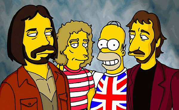 18 apariciones de famosas bandas de rock en “Los Simpson”