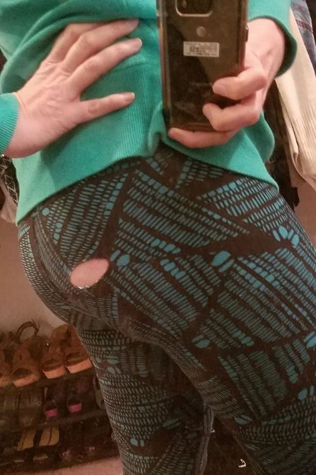 leggings LulaRoe se rasgan