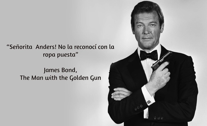Roger Moore, James Bond frases