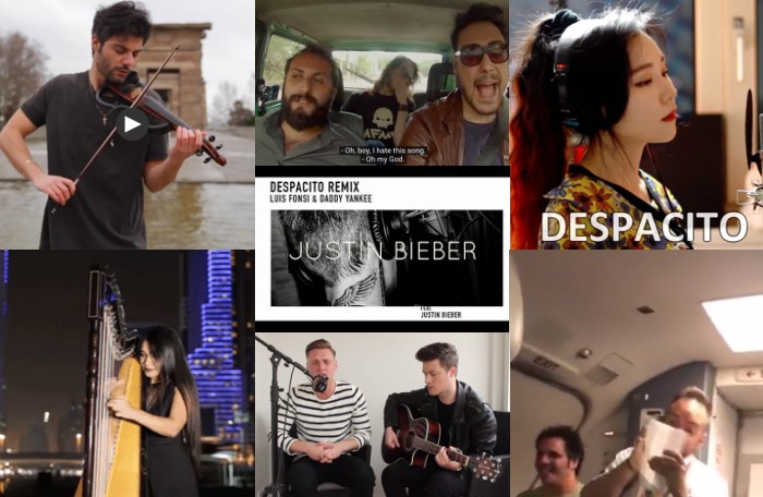 covers versiones Despacito Luis Fonsi