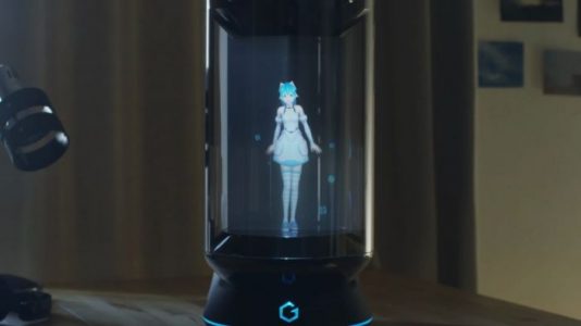Este Holograma en un frasco es la compañera perfecta para personas solitarias