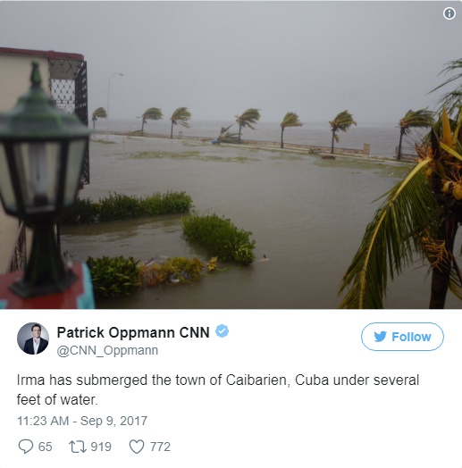 Irma en Cuba 3