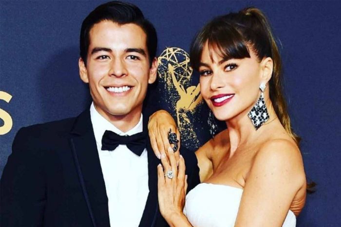 quien acompañó a Sofía Vergara en los Emmys