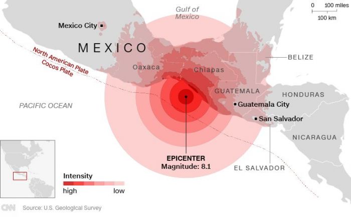 terremoto en México 1