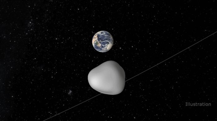 Un asteroide pasó muy cerca de la Tierra, pero la NASA no estaba preocupada