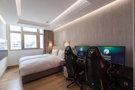 Hotel en Taiwán hace realidad el sueño de todo jugador de videojuegos