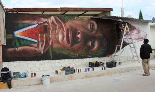 En México: Galería de murales cuenta actualmente con 160 obras de arte