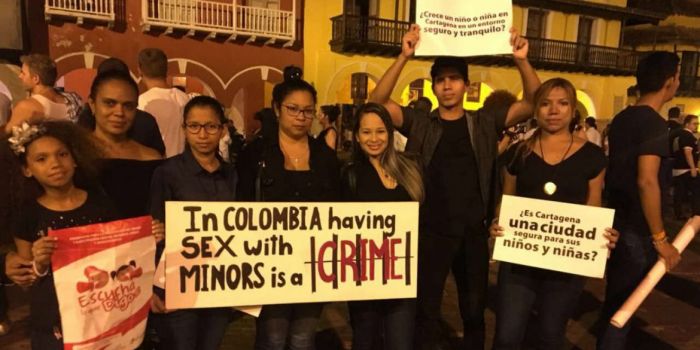 Protestas estallan en Colombia por ''gira de violación '' para turistas ...