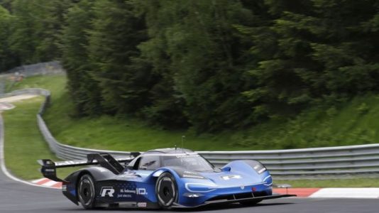 El auto eléctrico de Volkswagen estableció otro récord de velocidad