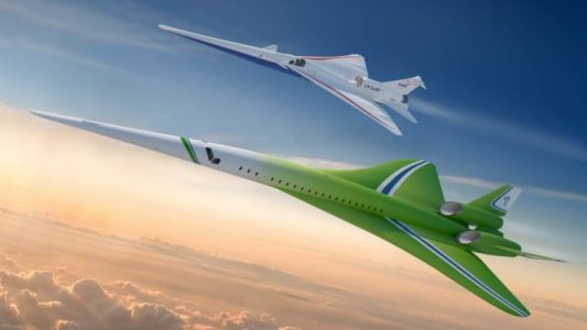 Lockheed Martin revela planes para un silencioso avión de pasajeros supersónico