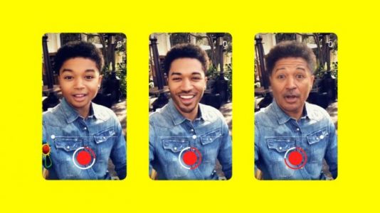 La lente de ‘máquina del tiempo’ de Snapchat es una mirada de pesadilla a tu yo futuro