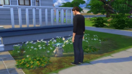 Baby Yoda está en todas partes, incluida la última actualización de ‘Los Sims 4’