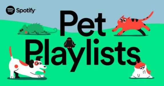 Spotify ahora tiene listas de reproducción para tu perro, tu gato e incluso tu hámster