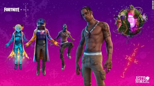 El concierto virtual de Travis Scott en Fortnite estableció un récord