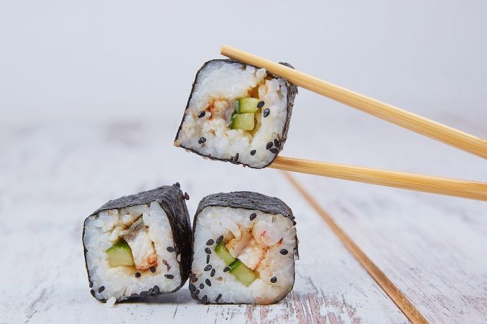 Las algas Nori se usan principalmente para elaborar sushi